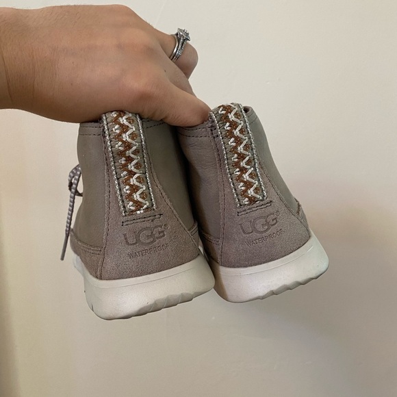 Ugg Mens Freamon Waterproof Chukka Boot Size 9 Taupe Tan Gray WP Antilope Shoes main image 10